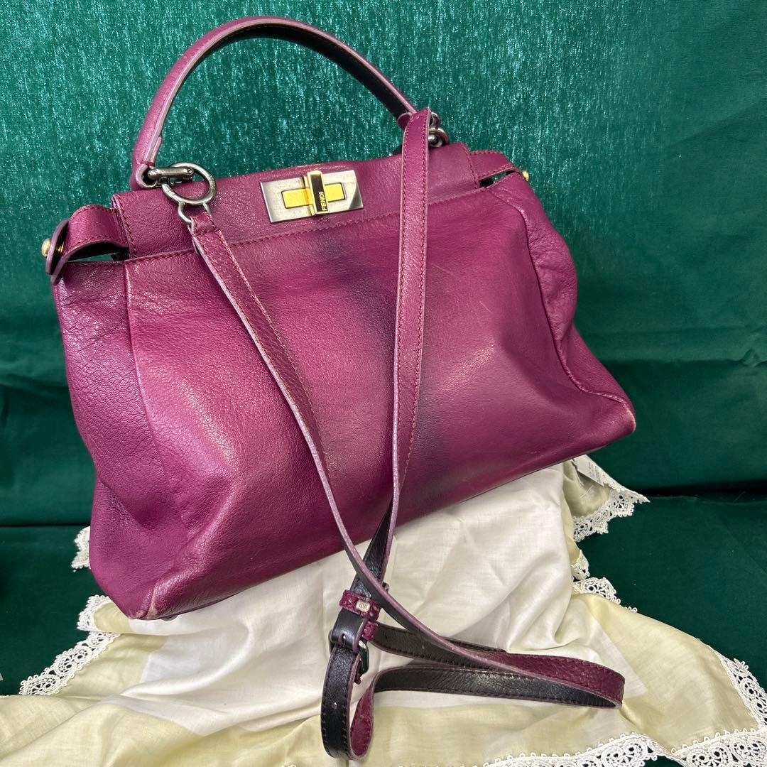 146-28 FENDI 中古 2wayバッグ ショルダーバッグ