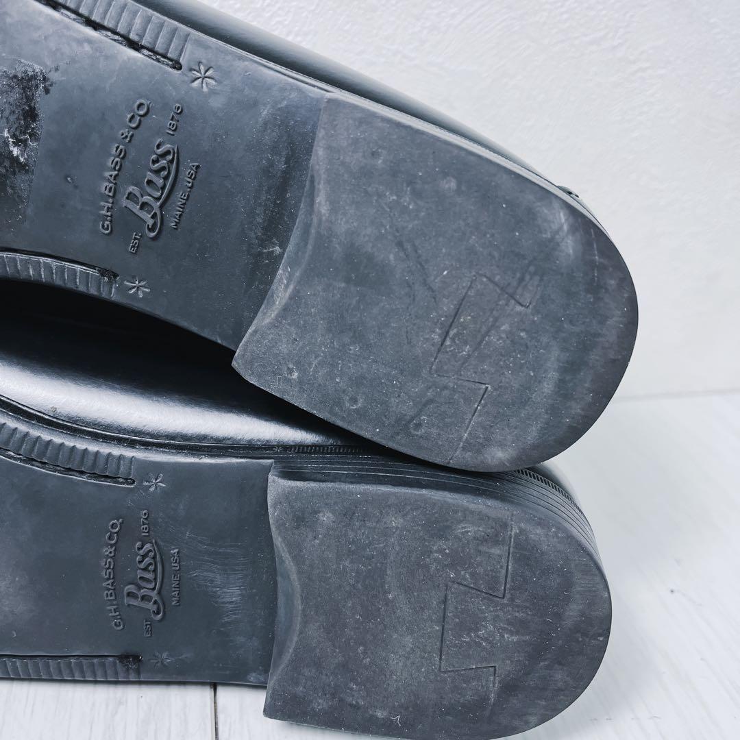 定番人気✨G.H.BASS 23.5㎝ ローファー 黒 ローファー 現行