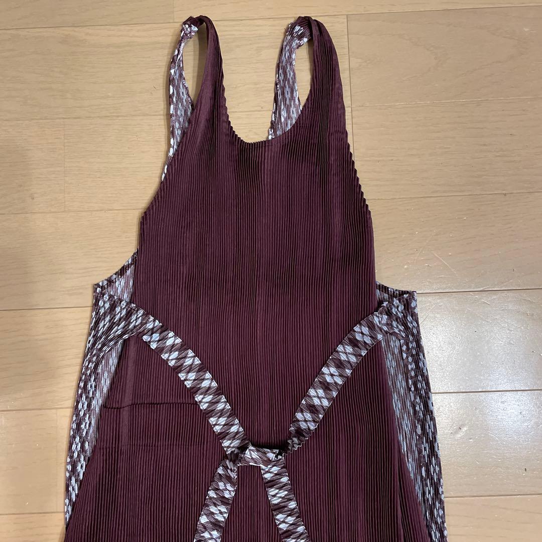 improduct イッセイミヤケ プリーツ エプロンバイカラー 2way