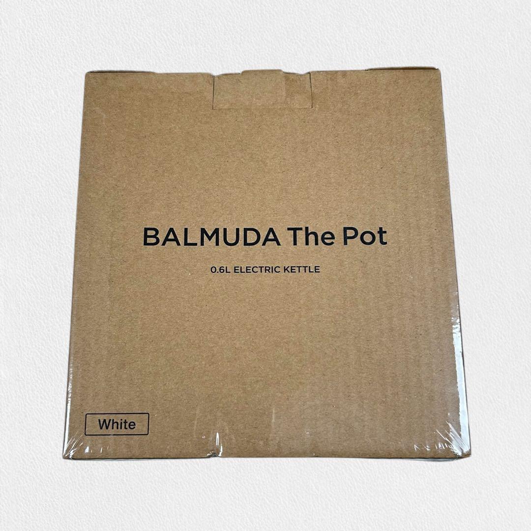 新品未使用 BALMUDA White バルミューダ 電気ケトル ホワイト