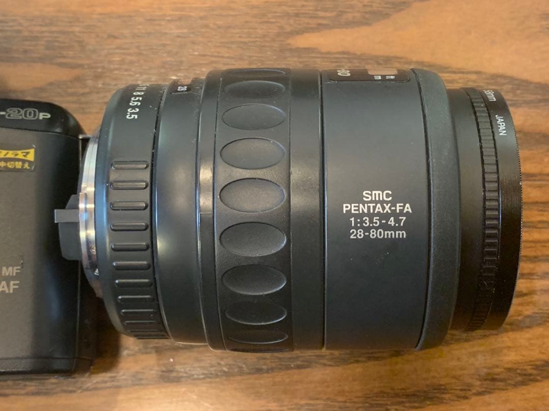 ジャンク品　PENTAX Z-20P 一眼レフカメラ 28-80mmレンズ付き