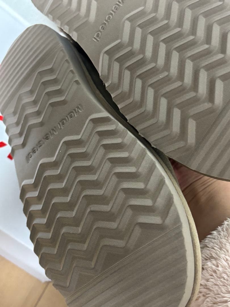 Mardi Mercredi L 25 新品未使用　ムートンブーツシューズ