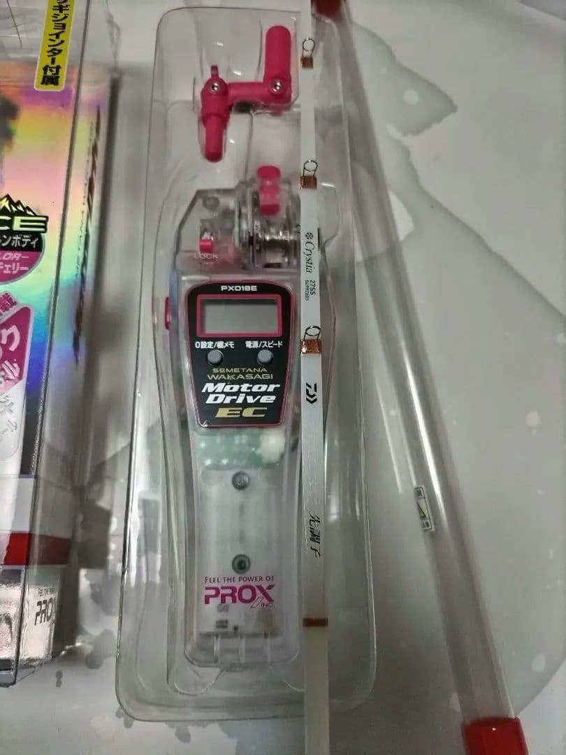 【未使用】攻棚ワカサギモータードライブEC　+　クリスティア穂先 27SS先調子