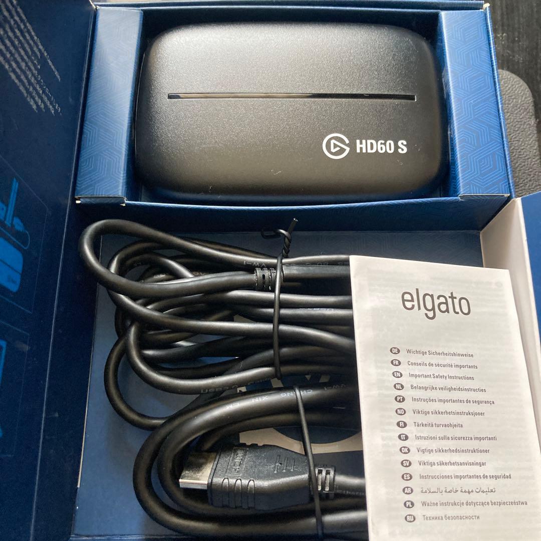 エルガトHD60S バッファロー有線コネクター LANケーブル付き