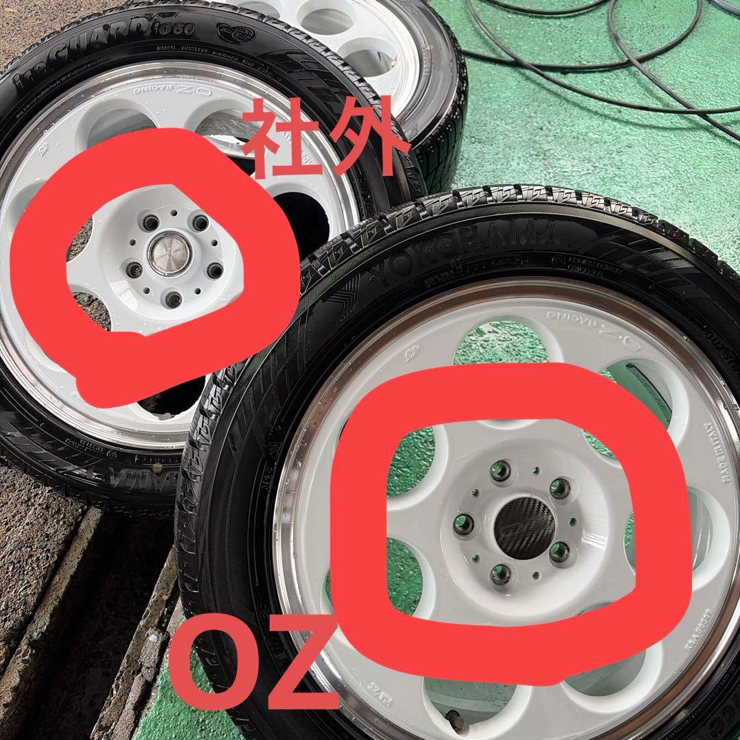 希少 O.Z RACING 225/50R18 スタッドレスタイヤセット
