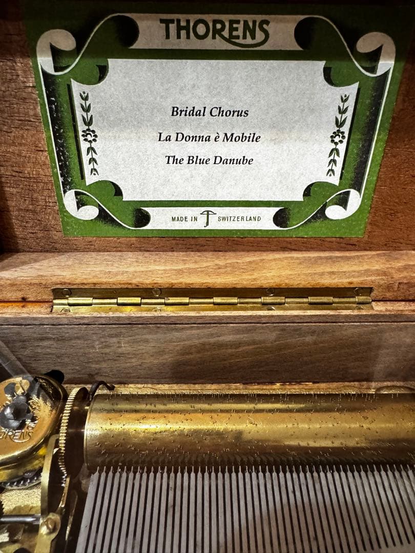 THORENS オルゴール スイス製