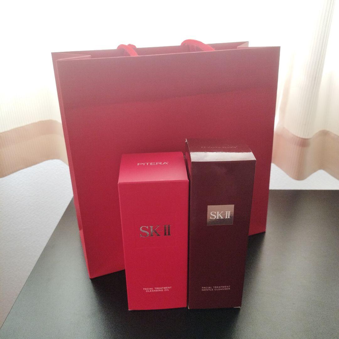 ✩新品✩SK-IIフェイシャルトリートメント クレンジングオイル＆洗顔料セット