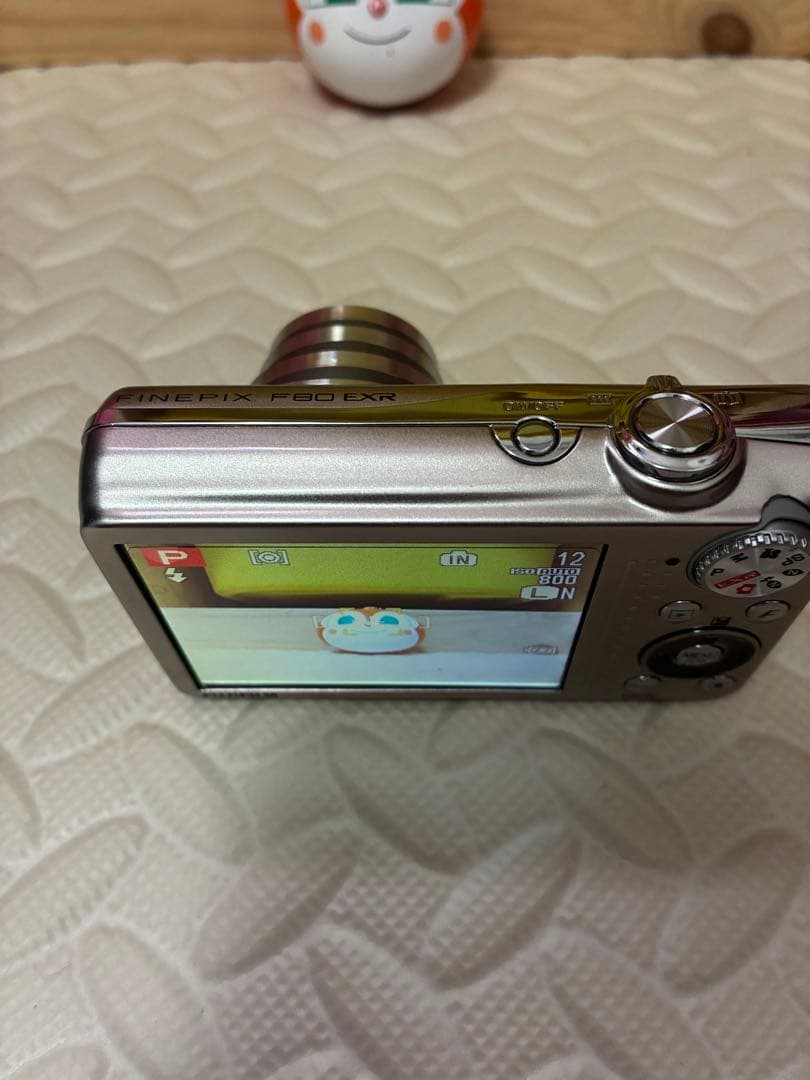 fujifilm&富士フイルム　f80exr シルバー　デジタルカメラ