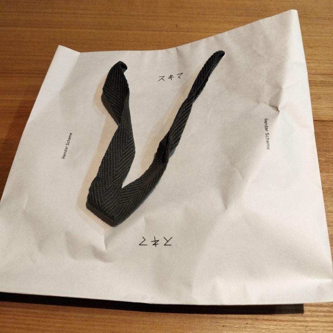 Hender Scheme 牛革 キーリング ブラウン 梱包材、説明書付き
