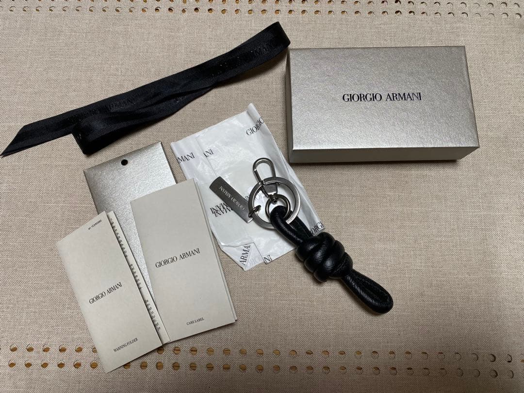 GIORGIO ARMANI ジョルジオアルマーニ　キーリング　未使用