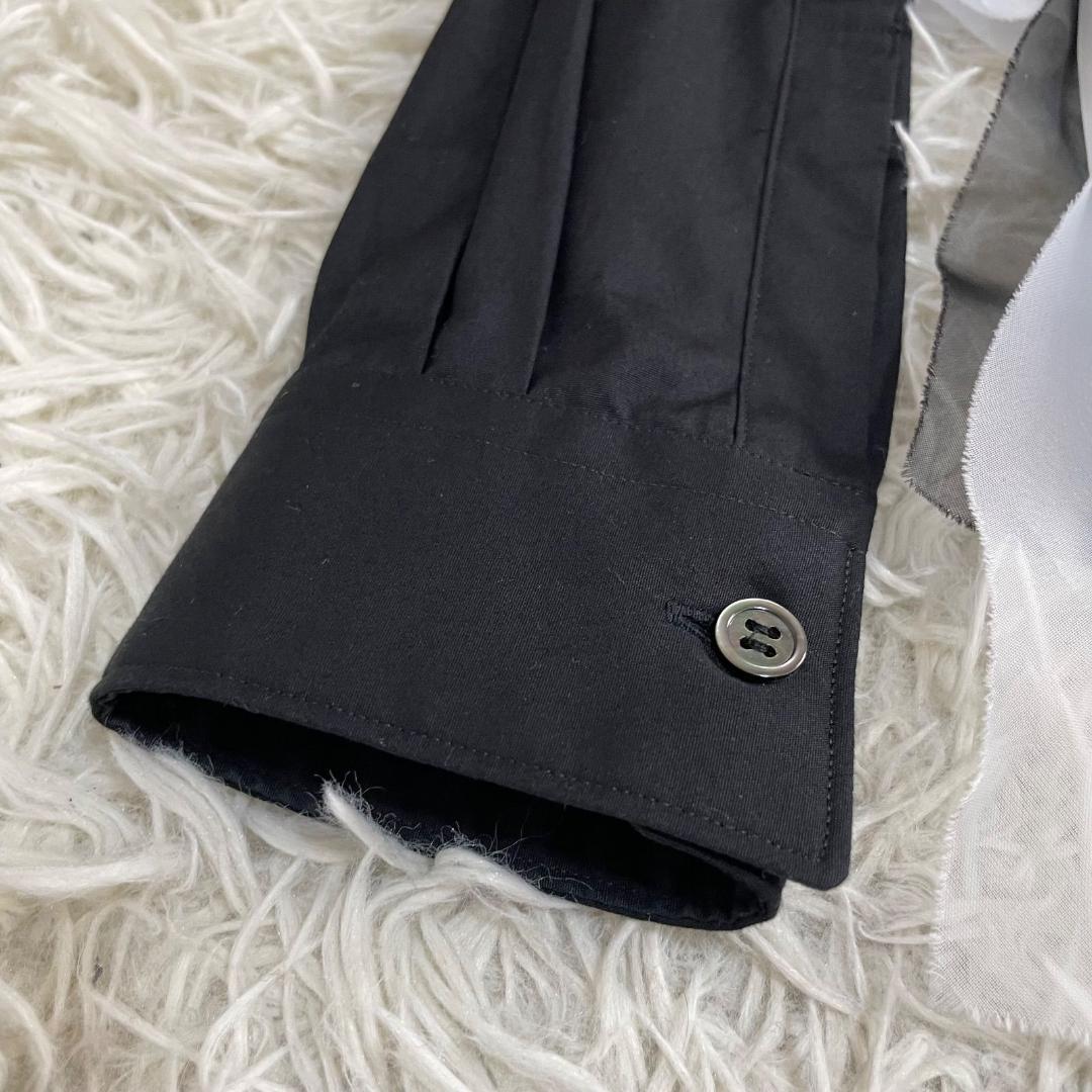 16413✨コムデギャルソン AD2022 バックフリル ドッキング ブラウス