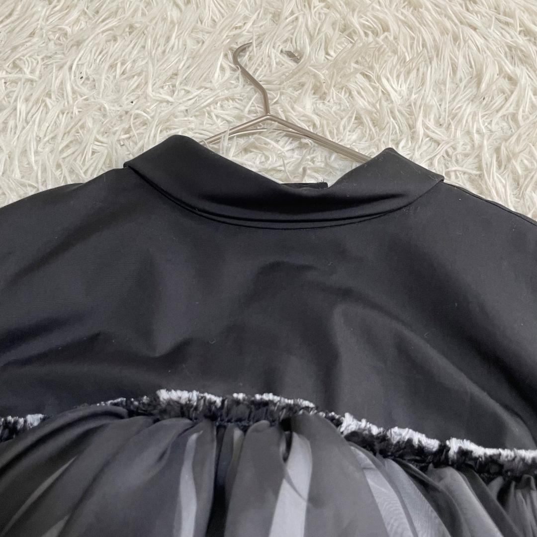 16413✨コムデギャルソン AD2022 バックフリル ドッキング ブラウス