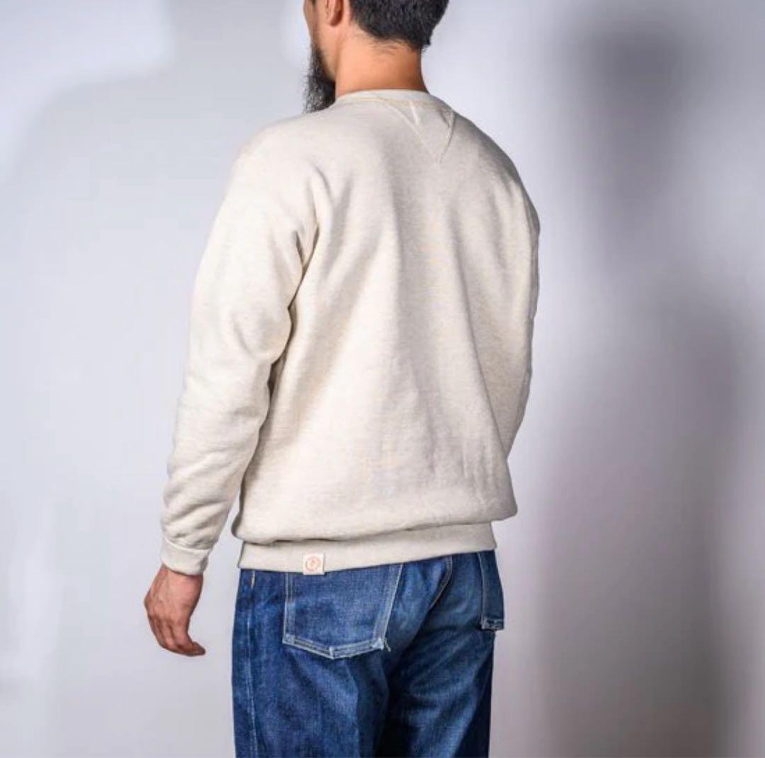 ボンクラ　両Vトレーナー オートミールサイズ36