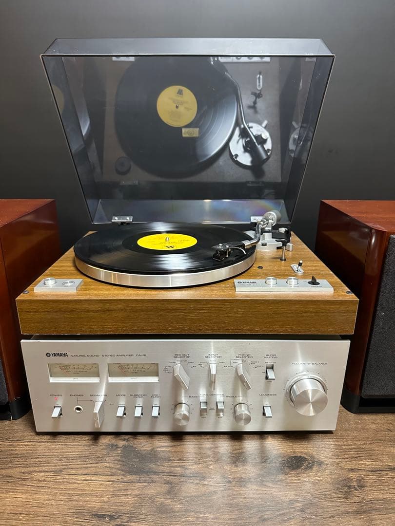 完動品　YAMAHA ヤマハ プリメイン アンプ CA-R1 取り扱い説明書付き