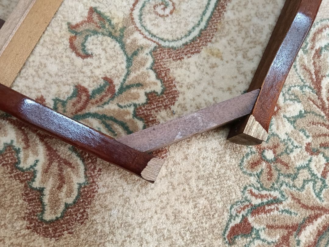 最終値下げ！家具調こたつ 彫刻入り