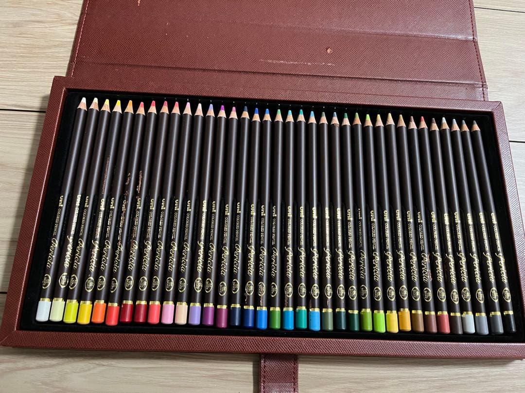 uni Pericia 36色 油性色鉛筆セット