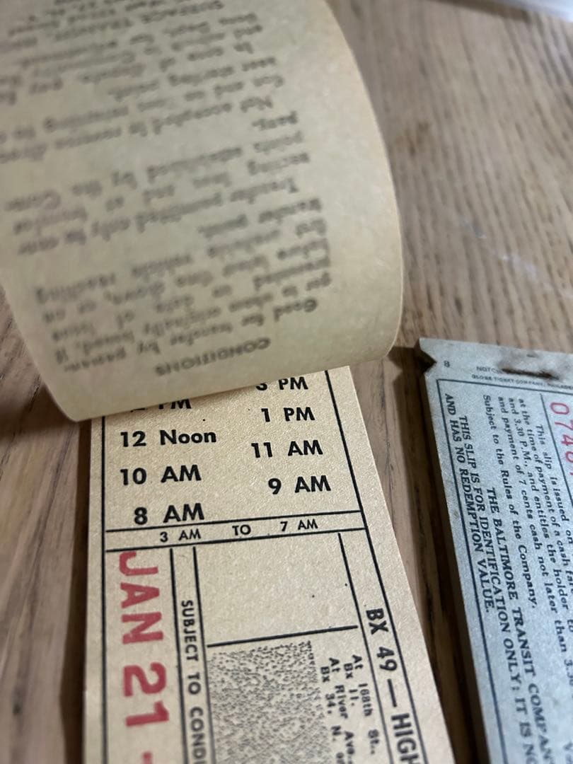 おまとめ　ブロックチケット　6冊 セット② セット③