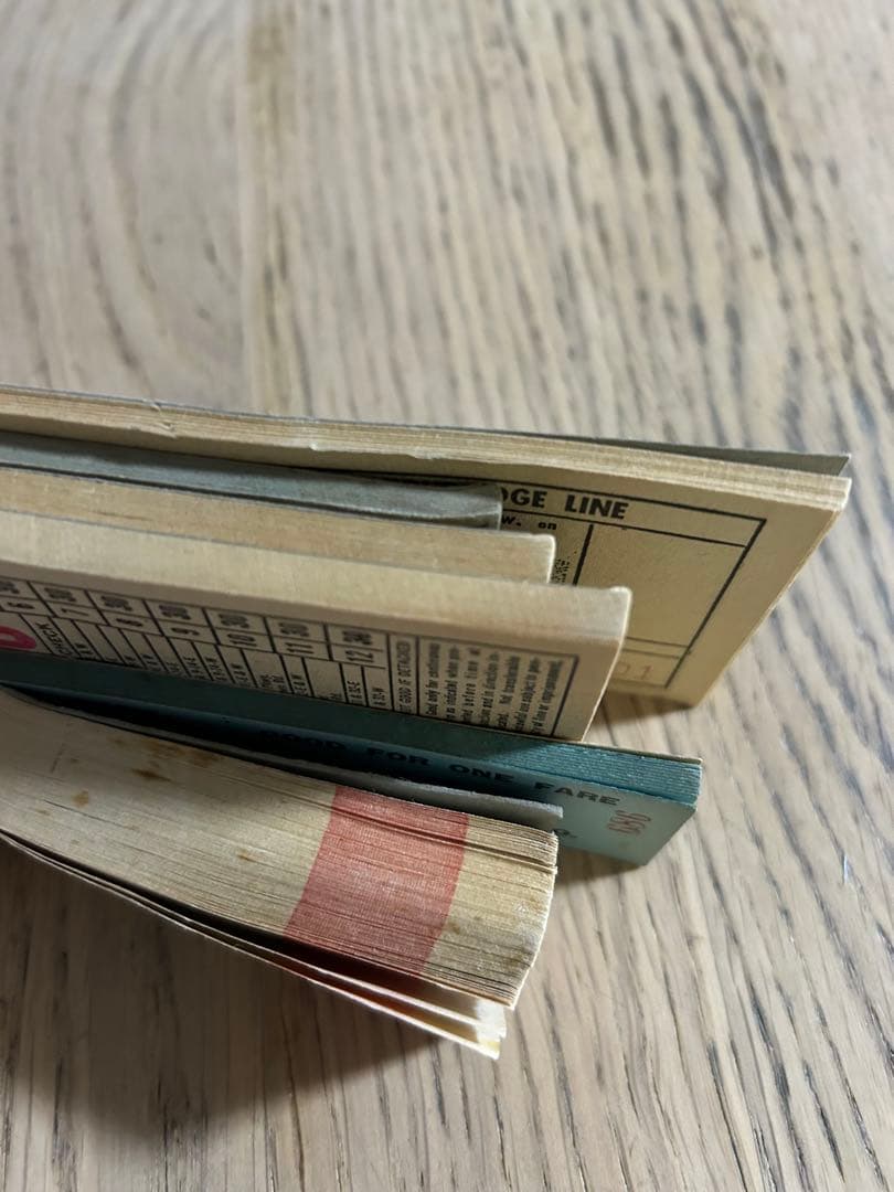 おまとめ　ブロックチケット　6冊 セット② セット③