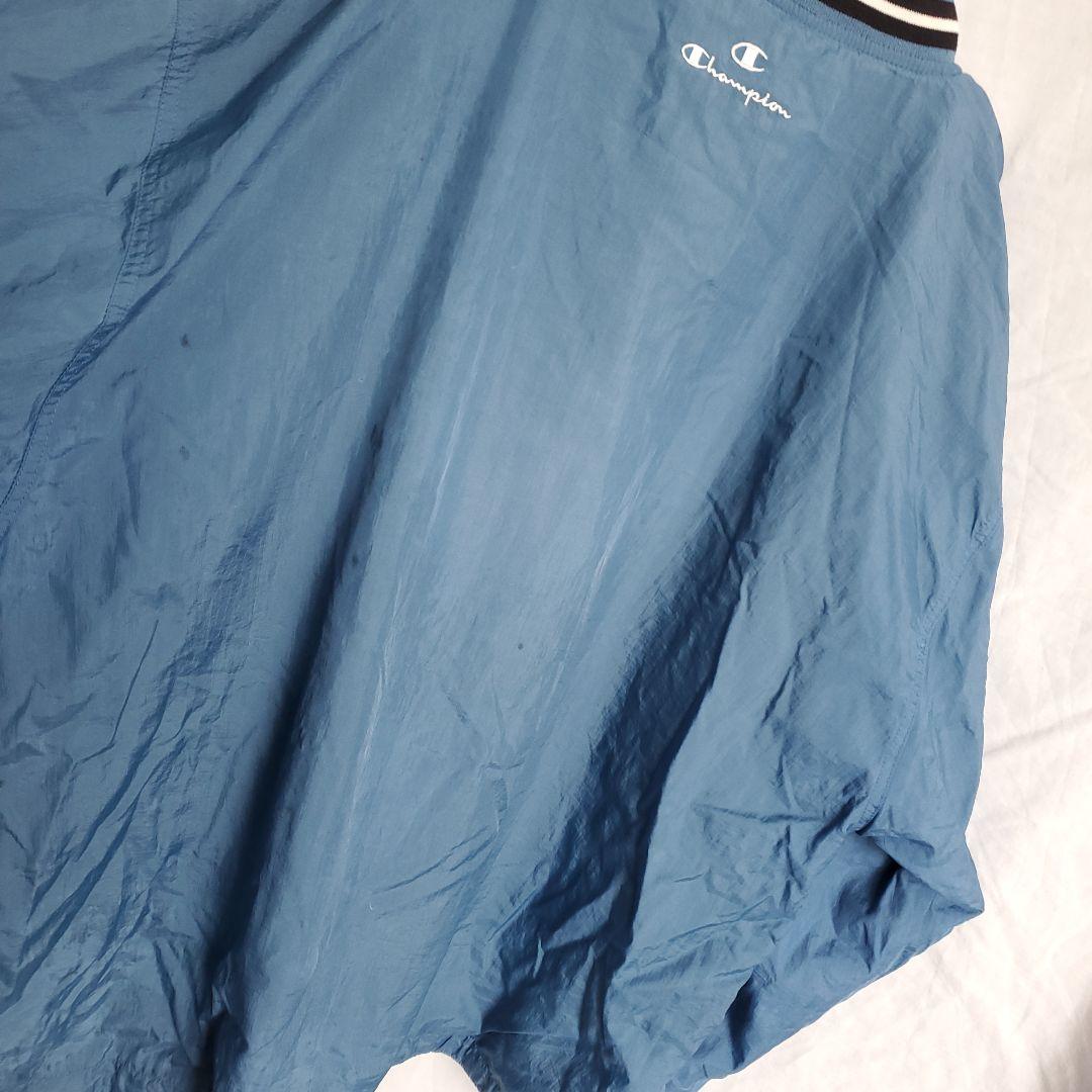 チャンピオン　ウルブズ ナイロン プルオーバージャケット　ビッグロゴ　　NBA