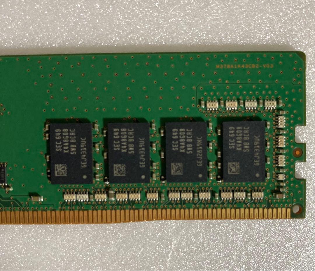 SAMSUNG デスクトップＰＣ用メモリー 8GB・DDR4 【4枚】