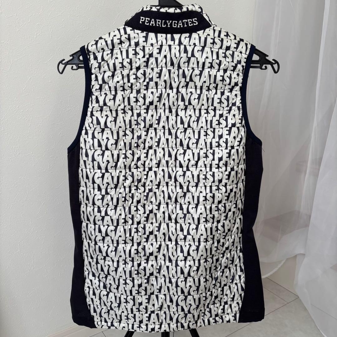 【美品】PEARLY GATES パーリーゲイツ 中綿ダウンベスト ゴルフウェア