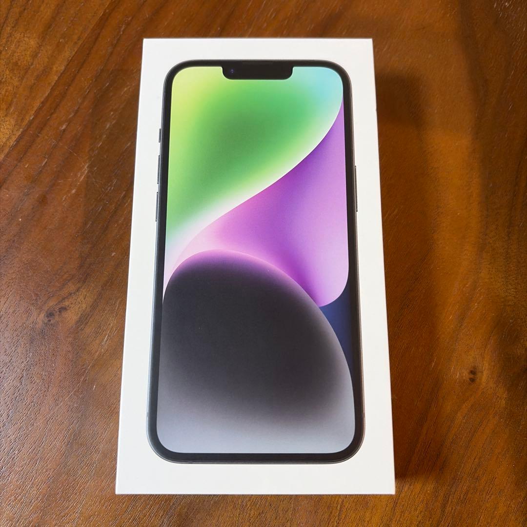 iPhone 14 128GB 箱、充電ケーブル有り