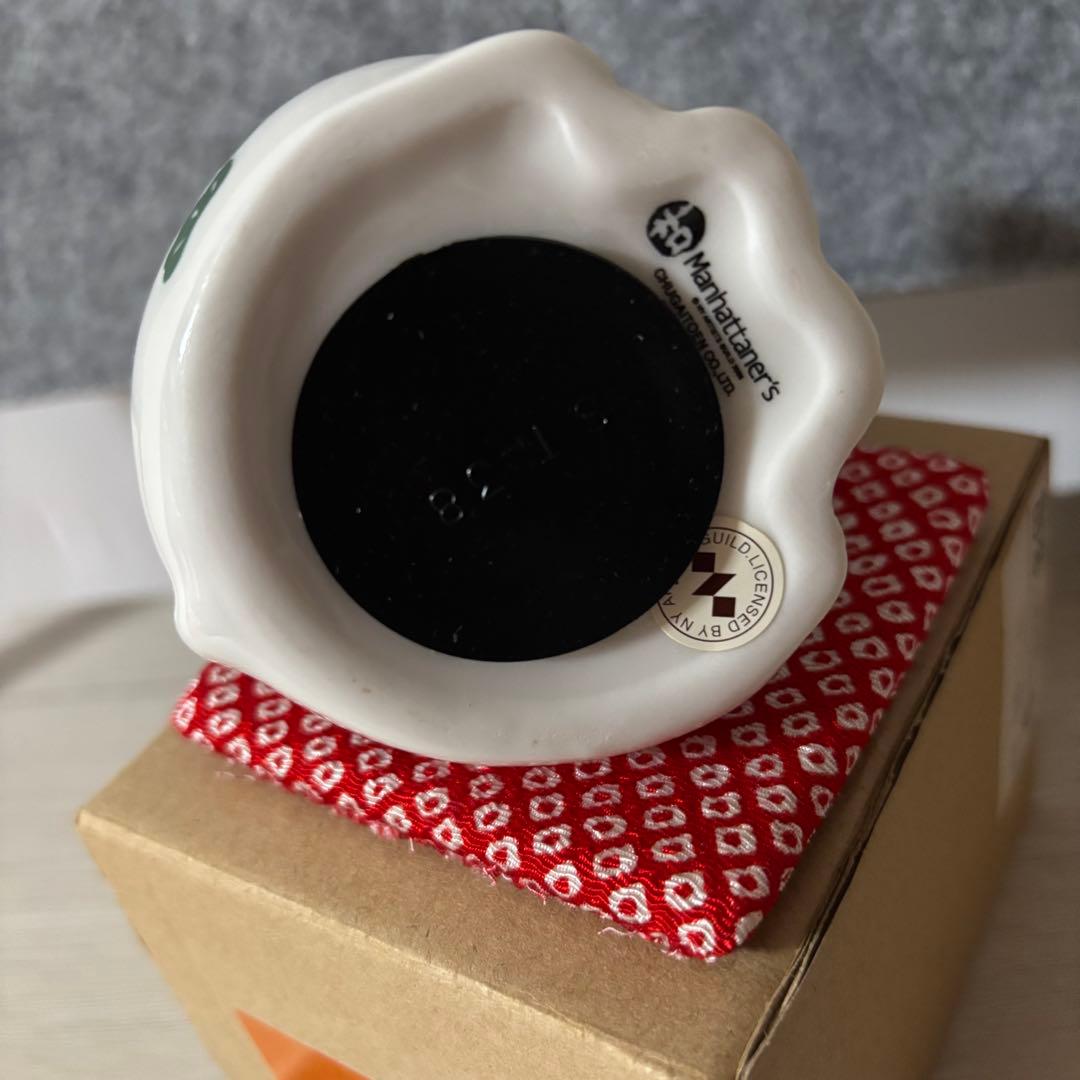 【未使用】マンハッタナーズ　まねき猫貯金箱　2個セット