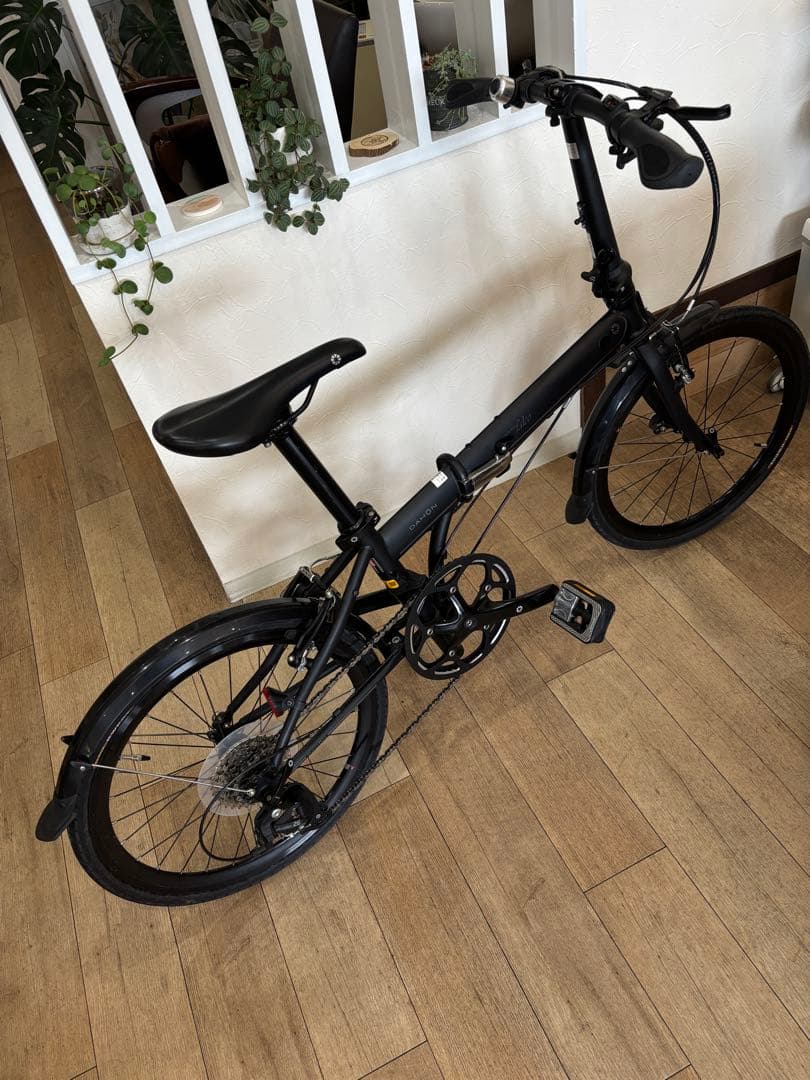 直接引き渡しDAHONスピードファルコ折りたたみ自転車 ブラック