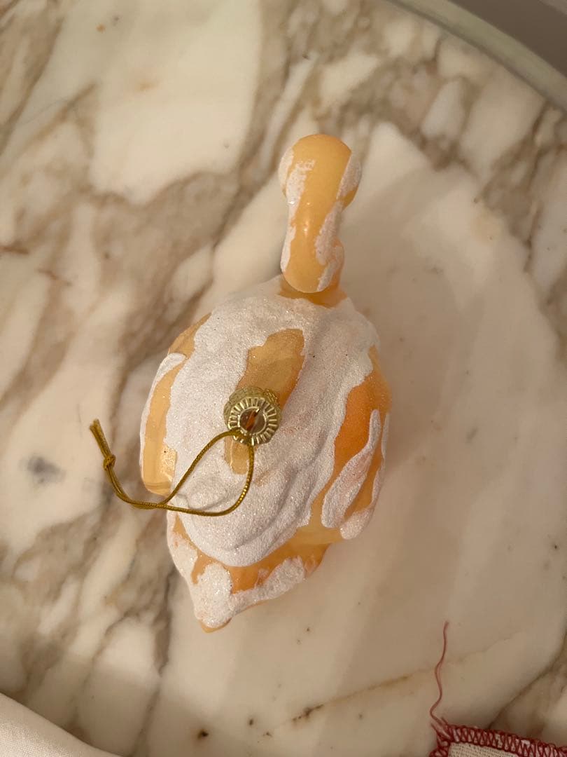 Astier アスティエ　SWAN CREAM PUFF オーナメント　スワン