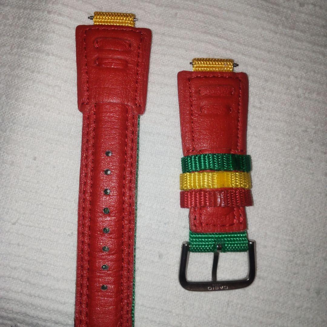 G-SHOCK DW-002 BM-9 ラスタ 換えベルト付き