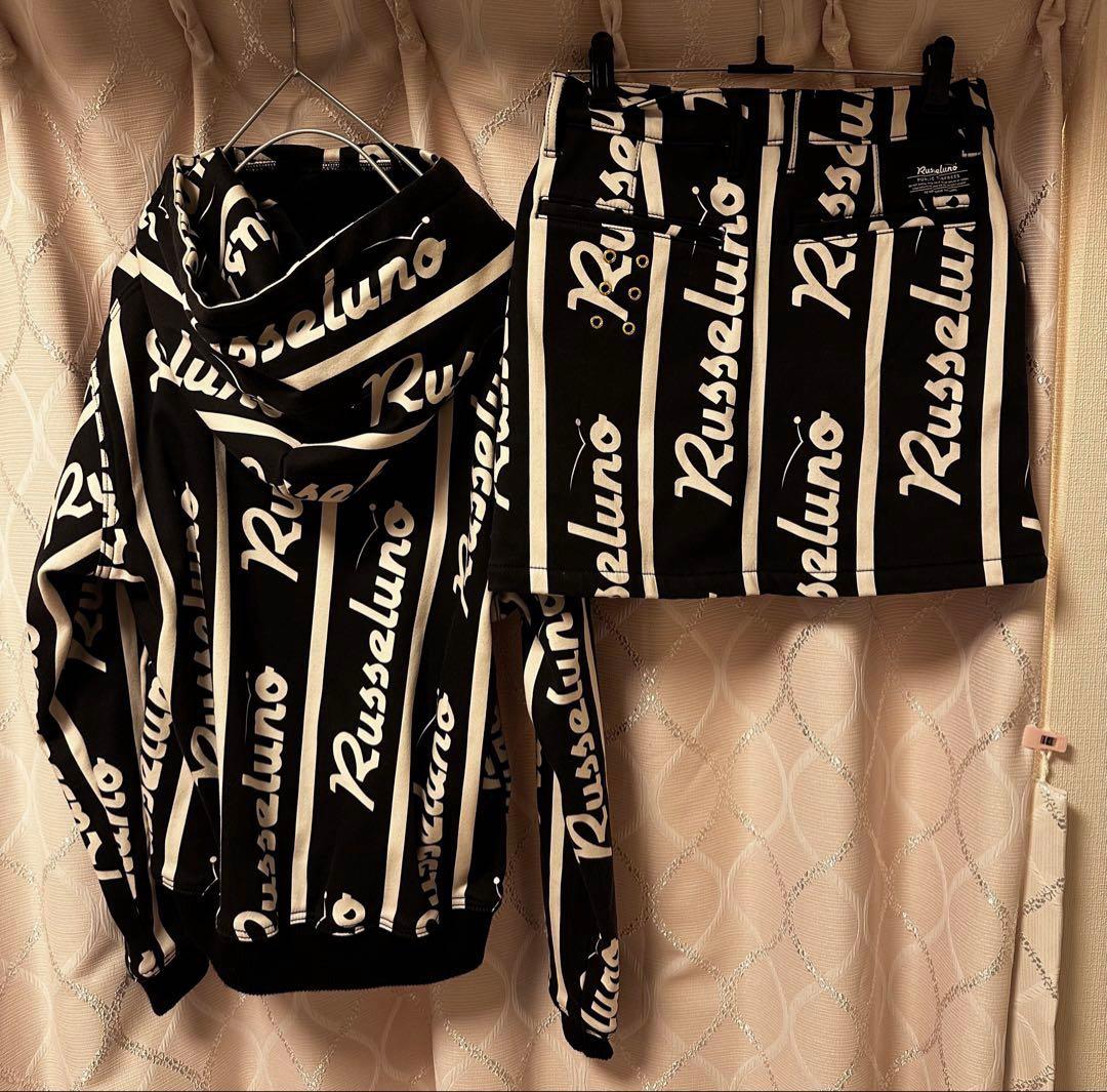 ラッセルノ　ゴルフウェア　フード付きパーカーとスカート　サイズ1