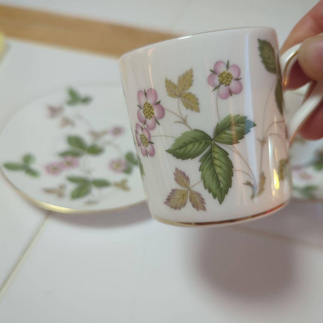 ウェッジウッド 英国製 壺印 ワイルドストロベリー コーヒー（キャン）