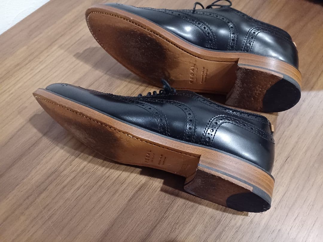 ⑲　割引対象　リーガル　プレミアムライン　ウィングチップ　23.5 美品