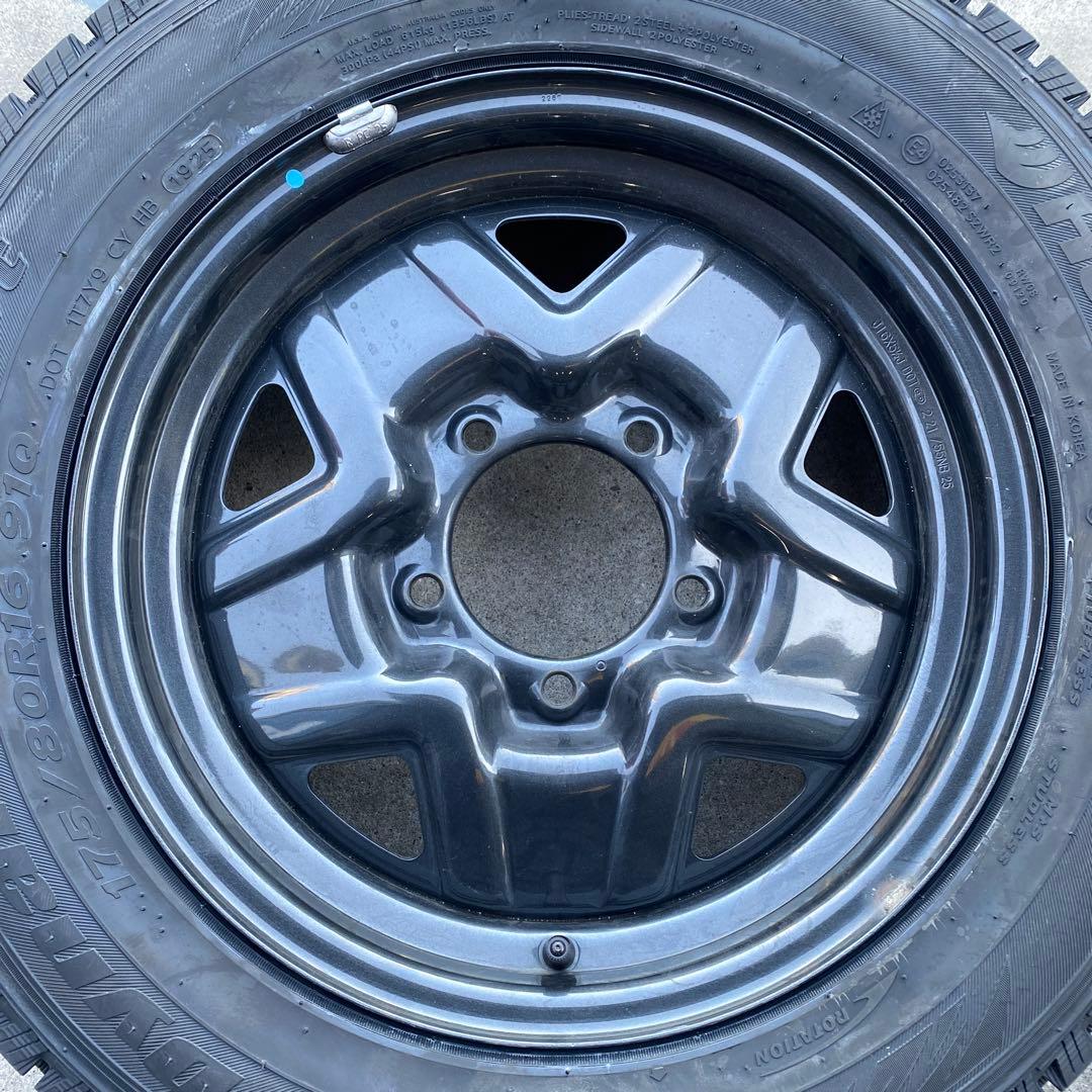 新品ハンコックスタッドレスセット175/80R16 ジムニー　送料無料