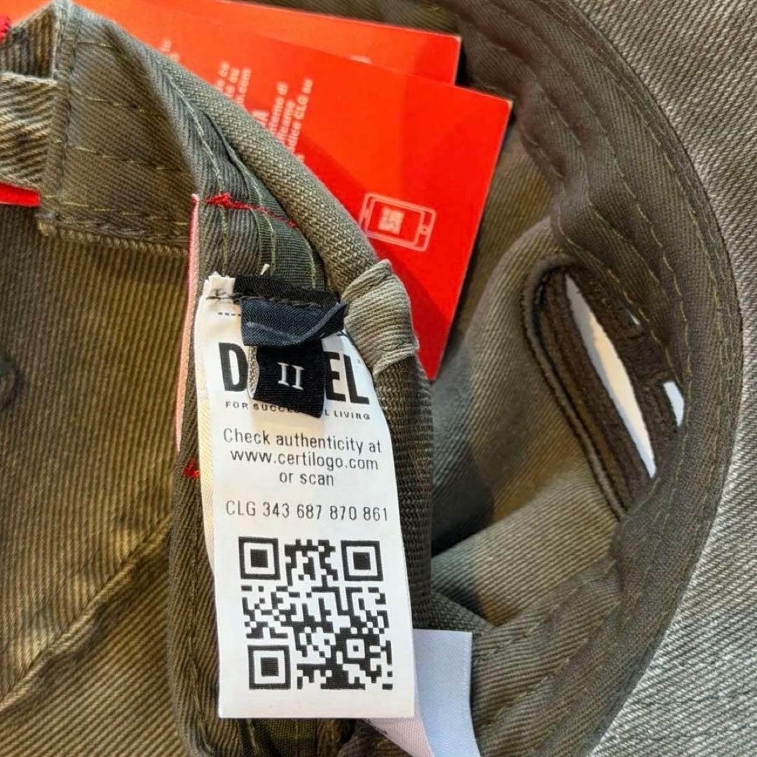 25aw 国内正規新品 DIESEL ディーゼル キャップ 02
