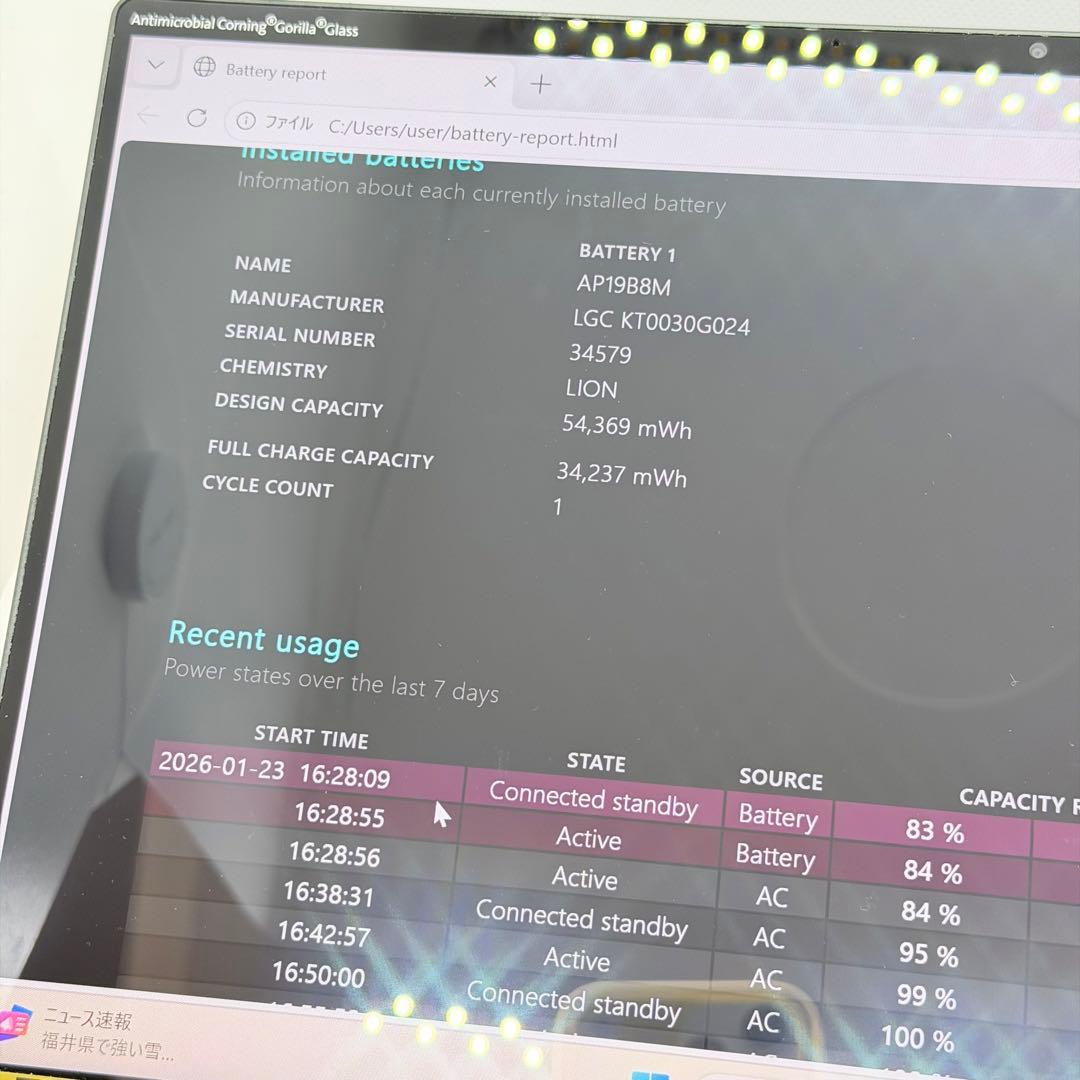 Windowsノート本体 Swift 5 SF514-55T-520L i5/16GB SSD512GB