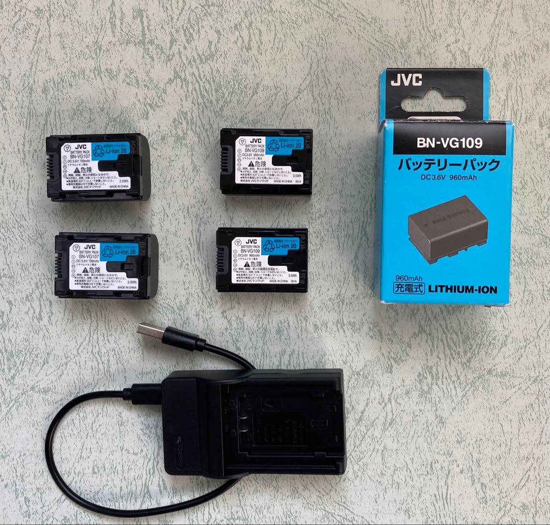 ビクター（JVC）　ビデオカメラ　エブリオ