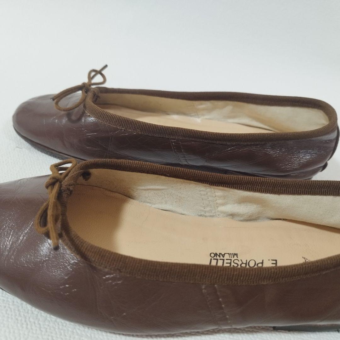 ポルセリ アーペーセー 別注 バレエシューズ パンプス