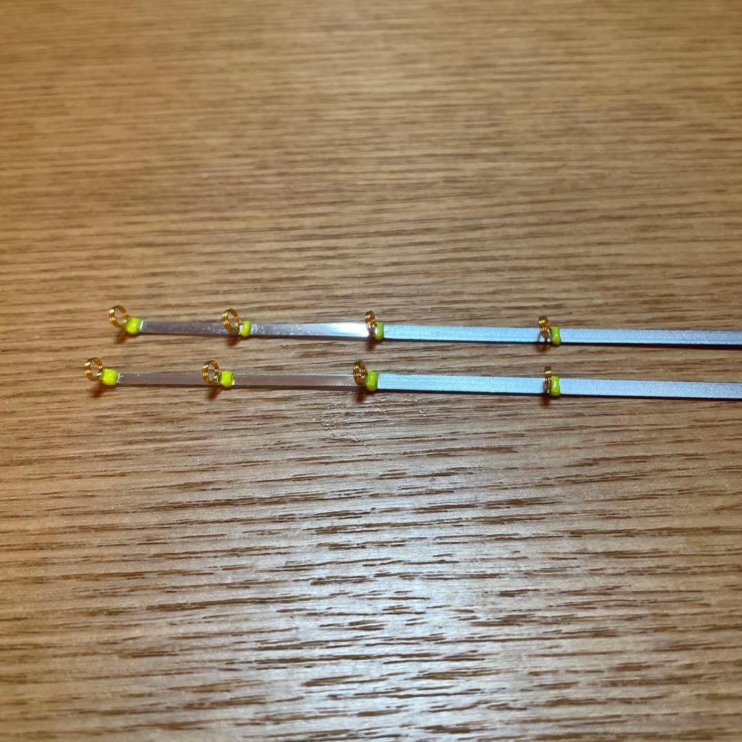 公魚工房 バリバスワカサギ穂先 -桧原MAX319 燻銀LTD.-