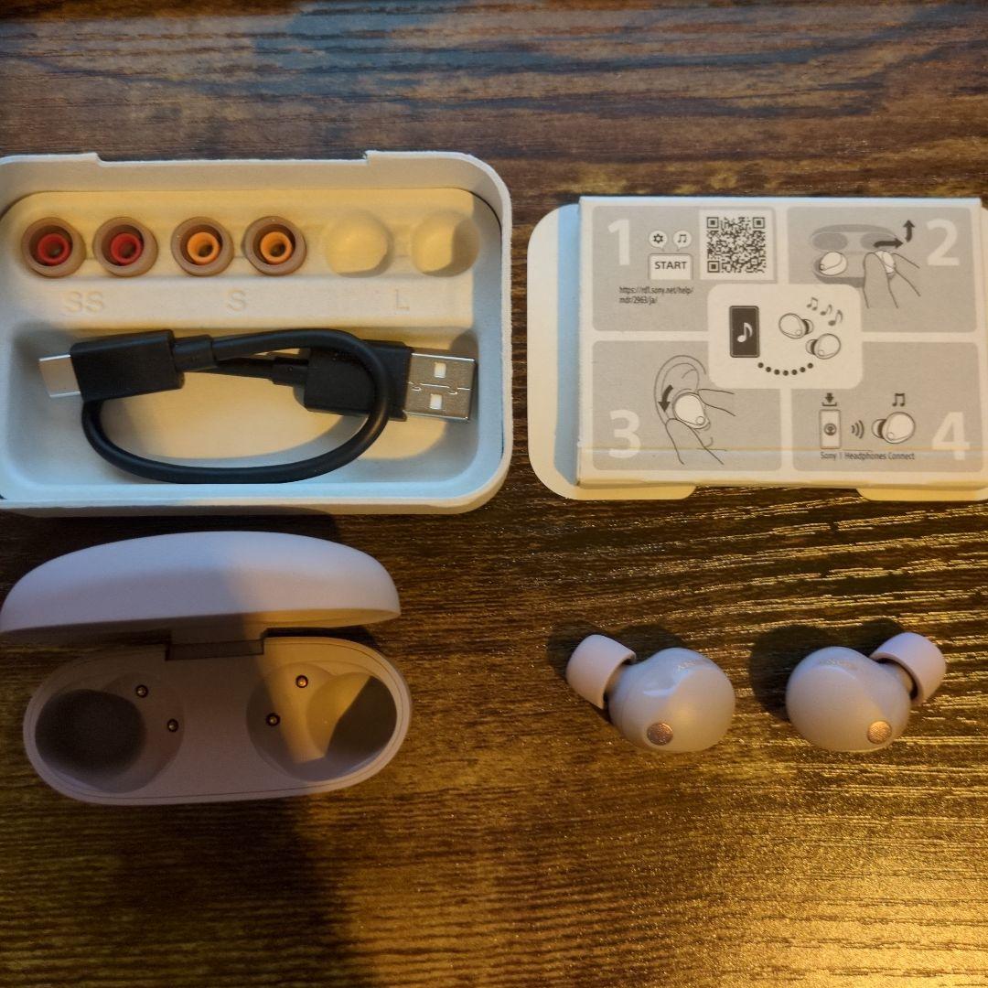 SONY ワイヤレスイヤホン WF-1000XM5 スモーキーピンク