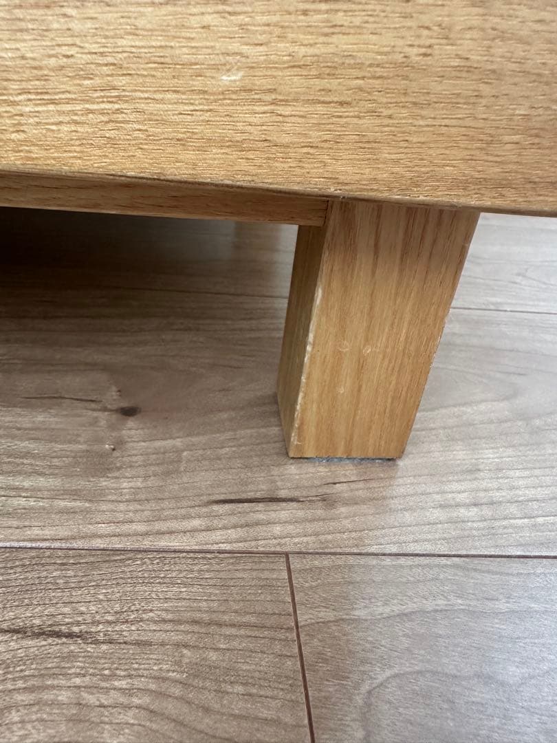 無印良品 4段チェスト・タモ材（廃盤品）