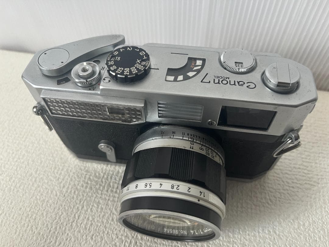 ジャンク　現状品　Canon 7 MODEL 50mm f/1.4　08c22