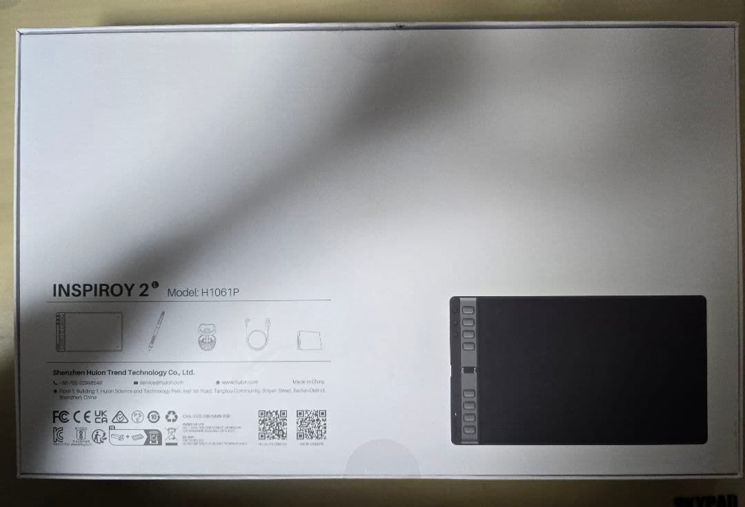 HUION INSPIROY 2 Lサイズ H1061P ペンタブレット本体