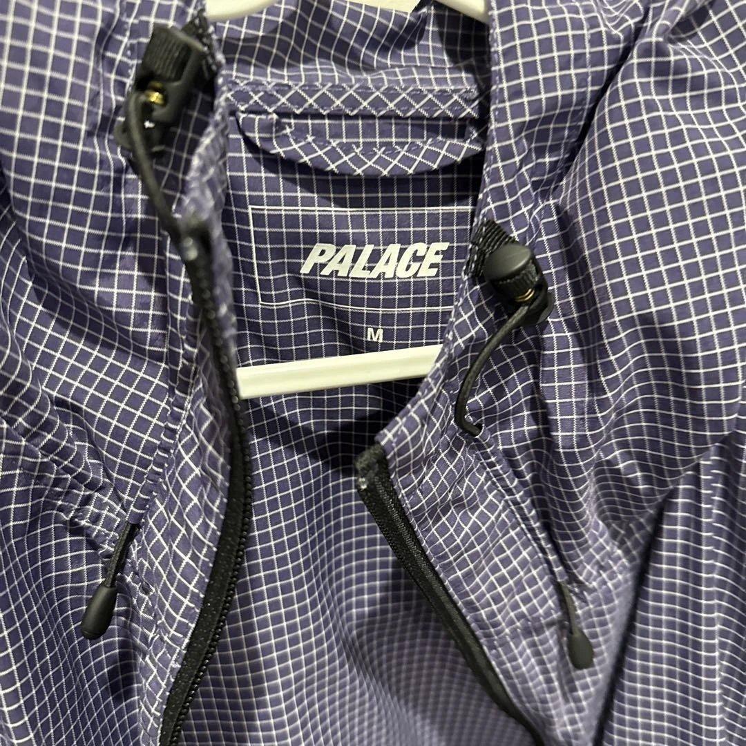 PALACE チェック柄ナイロンジャケット Mサイズ