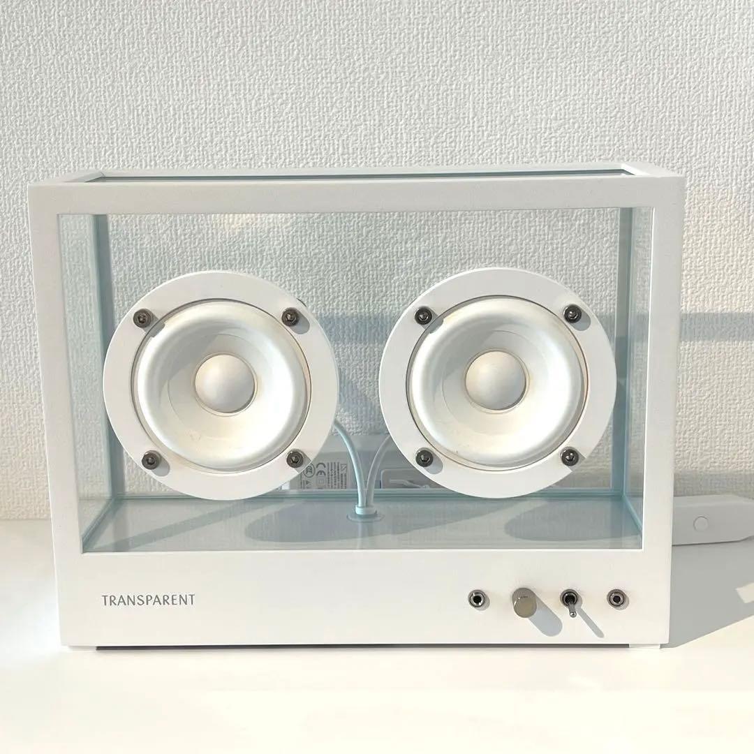 【未使用】TRANSPARENT スモール トランスペアレント スピーカー
