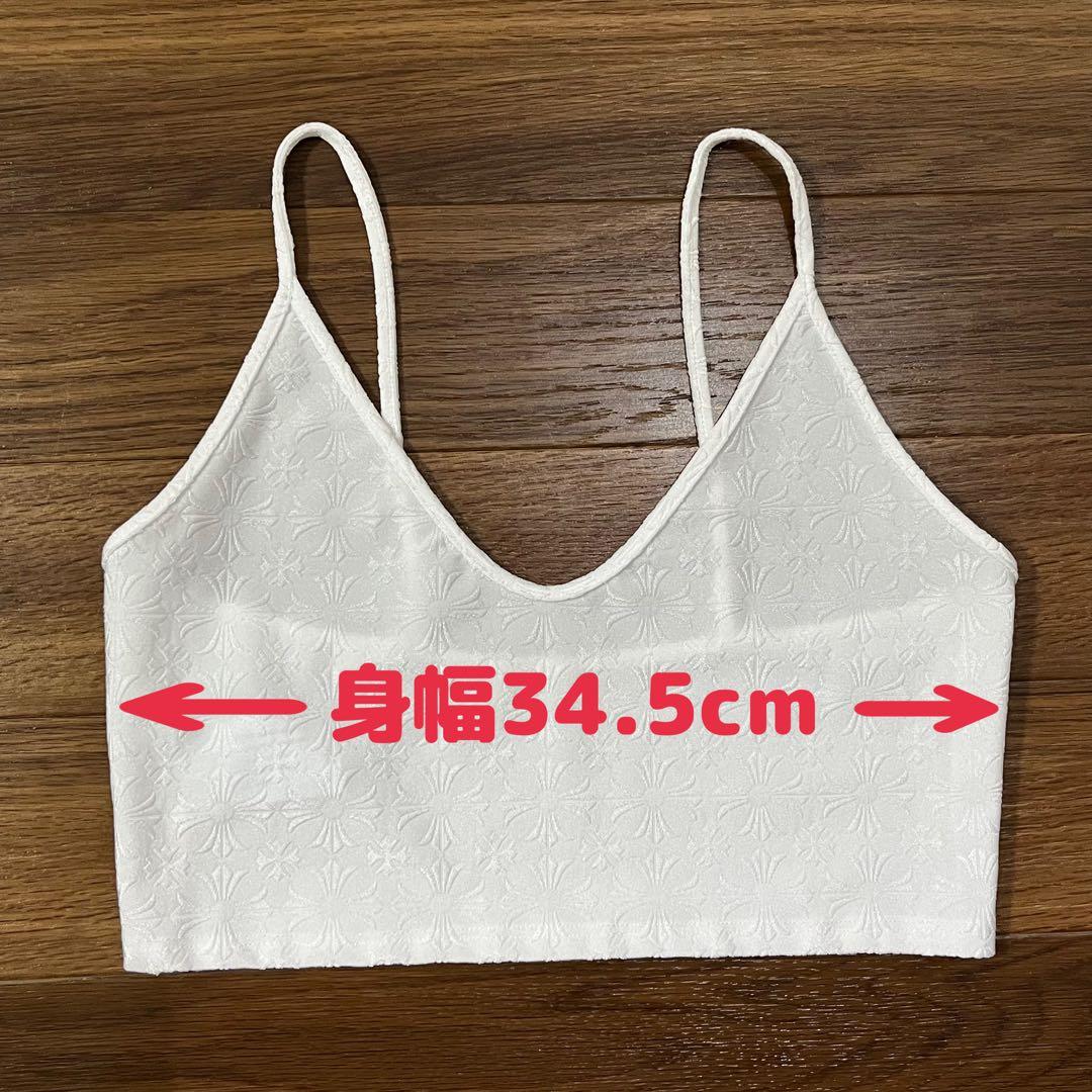 【美品】クロムハーツ　ホースシュー　ロゴ総柄　キャミソール　M