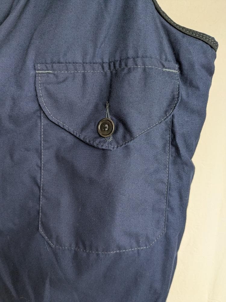 美品 POST O'ALLS E-Z CRUZ Vest M 中綿 15AW