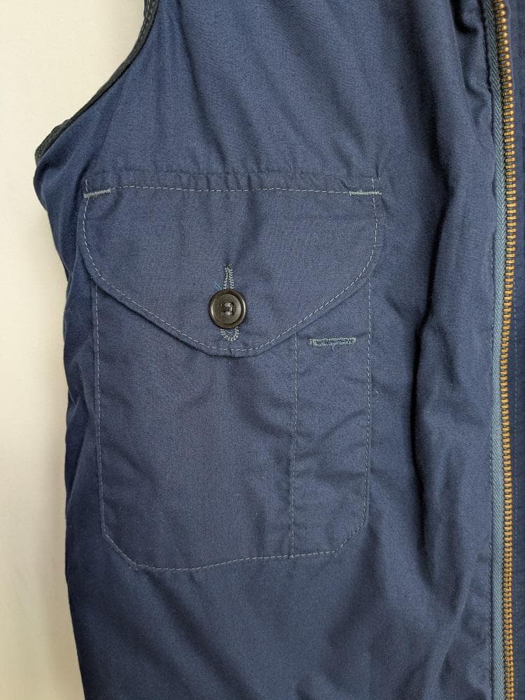 美品 POST O'ALLS E-Z CRUZ Vest M 中綿 15AW