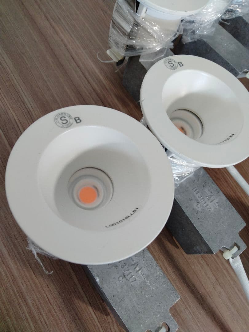 Panasonic ホワイトダウンライト 7個セット Z-2504JK6