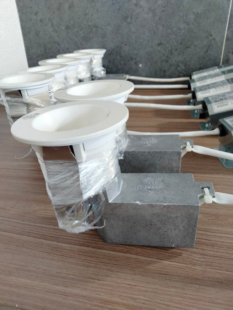 Panasonic ホワイトダウンライト 7個セット Z-2504JK6